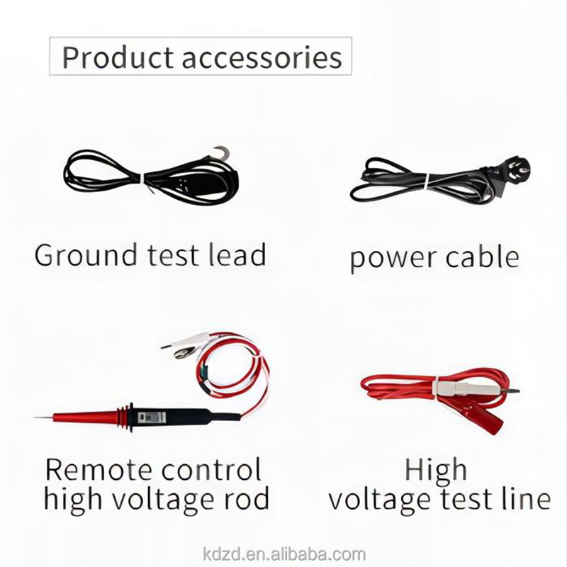 AC High Voltage Withstand Cable Tester leakage current detecting electric safety test equipment portable hipot tester