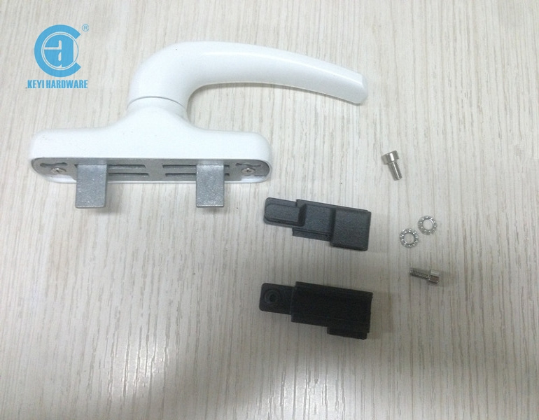 MP-218U Factory supply sliding swing door lever handle zinc base aluminum handle door pull handle lock