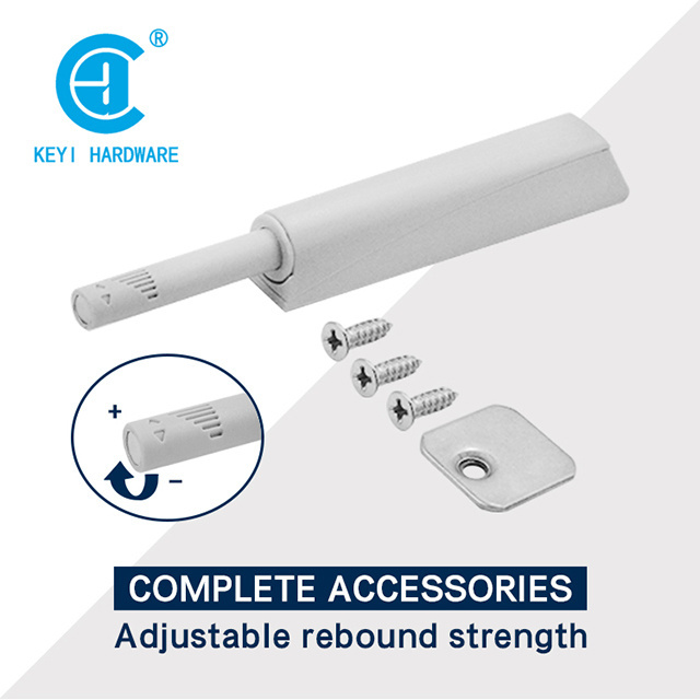 KEYI High Quality Lock Drawer Cabinet Catch Soft To Open Door Kitchen Cabinet Door Push Open Buffer Door Magnetic Catch