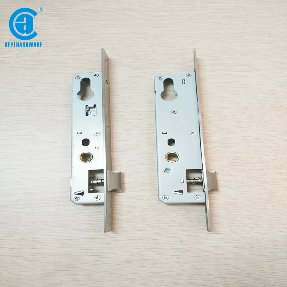 KEYI High Security Stainless Steel Mortise Door Lock Customized Size with 85mm Center Distance for Aluminum Zinc Alloy Doors