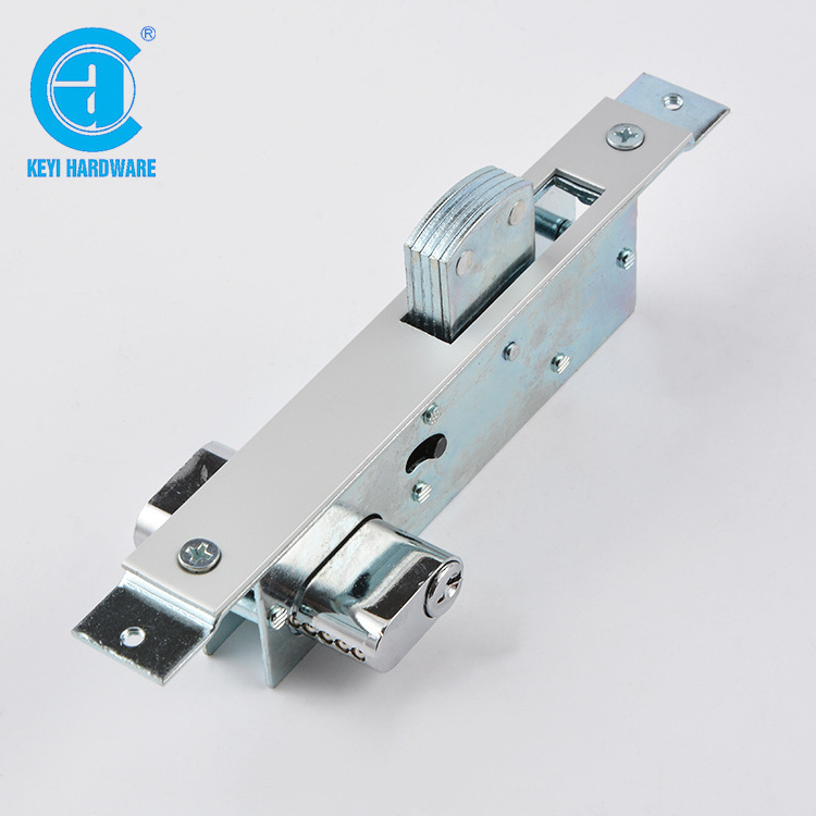 KEYI 41055 High Quality Top Selling Single And Double Open Mortise Lock Aluminum Door Hook Lock