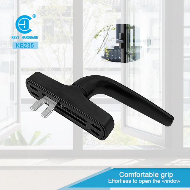 KEYI KBZ35 PVC Door And Window Locks Handles Aluminum Sliding Window Handle Casement Window Handle