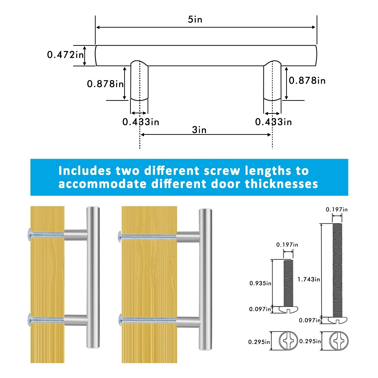 2022 America Top Seller Furniture Hardware Drawer Pull Bedroom Dresser Handles Kitchen Cabinet Handle