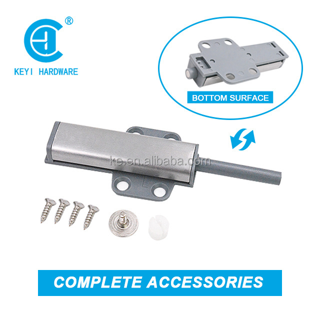 KEYI Z-02C1 Furniture Hardware Magnetic Rebound Device Push To Open Door Catch For Kitchen Cabinet