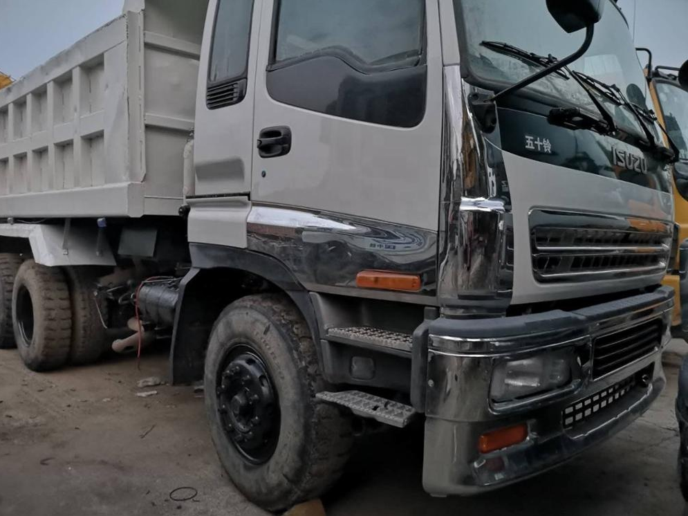 Negotiable price Used Isuzu CXZ 81Q Dump Truck on hot sale