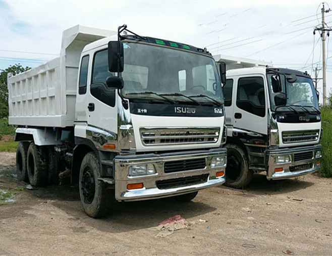 Negotiable price Used Isuzu CXZ 81Q Dump Truck on hot sale