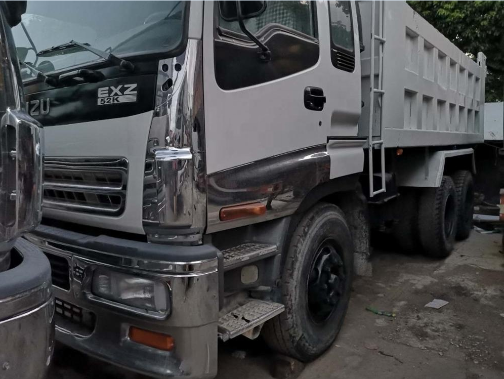 Negotiable price Used Isuzu CXZ 81Q Dump Truck on hot sale