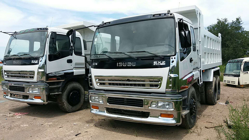 Negotiable price Used Isuzu CXZ 81Q Dump Truck on hot sale