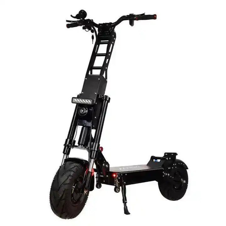 NEW SELLING FLJ K6 13inch scooter with 6000W 90-120kms range 50Ah battery Dual Engine Fat tire Bicycle motorcycle E Scooter