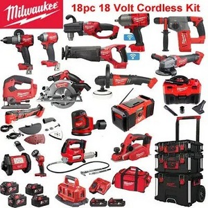 Ready To Ship Milwaukees 2695-18 M18 18V Cordless Lithium-Ion Combo Tools Kits