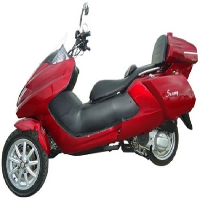 New Sales MC_D300TKB 4 Stroke 300cc Trike Scooter Moped