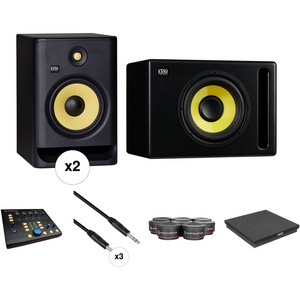 HOT SALES KRK RP8 Rokit 8 G4 Professional Bi-Amp 8 Powered Studio Monitor Pair