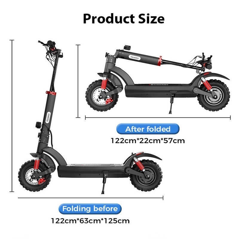 BEST OFFER FOR Fast Adult 1000W Electric Scooter 28Mph Fast Speed 11'' Off Road E-Scooter + NFC Lock