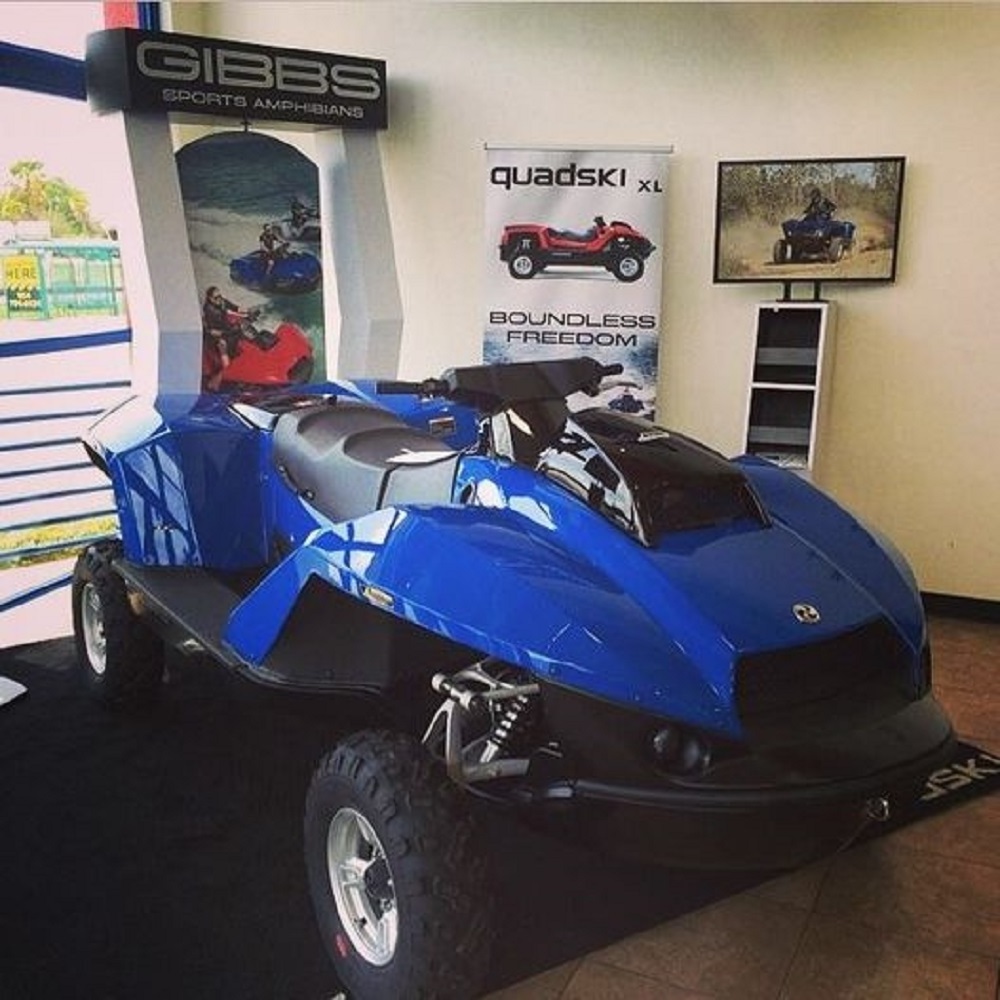 Quadski Amphibious jet ski 1500cc Motorboat jet ski