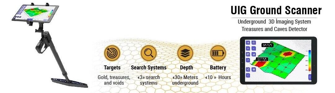 Top Sales  GER Detect UIG Ground Scanner Metal Detector