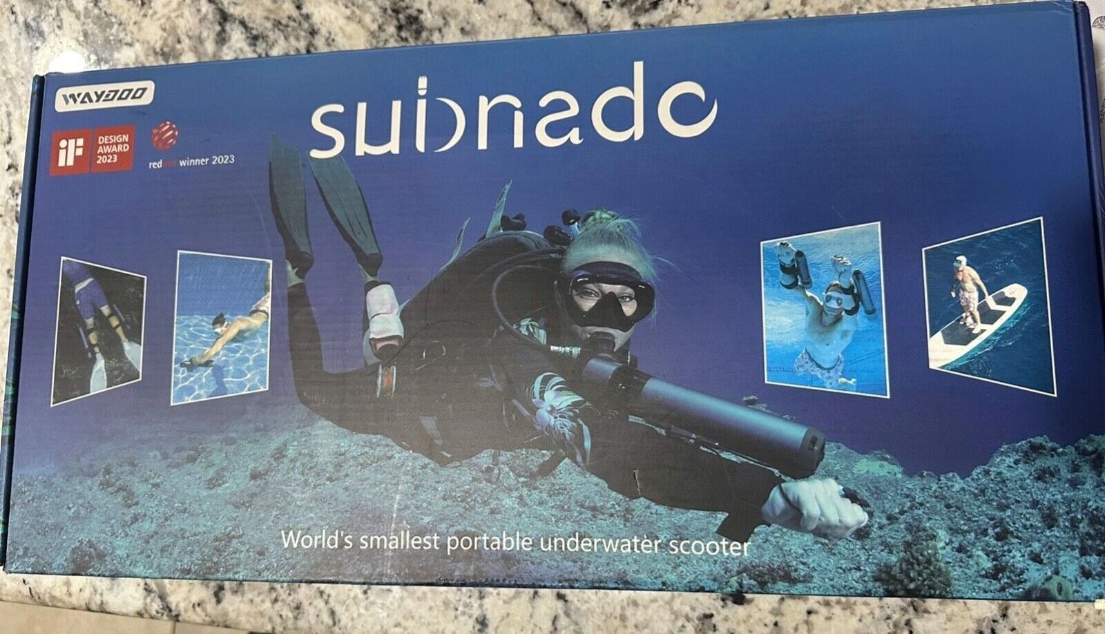 New original Waydoo Subnado Underwater Scooter Thumb Control Sea Scooter