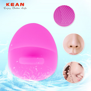 Wholesale Waterproof Exfoliator Silicone Face Scrubber Silicone Facial Cleansing Brush