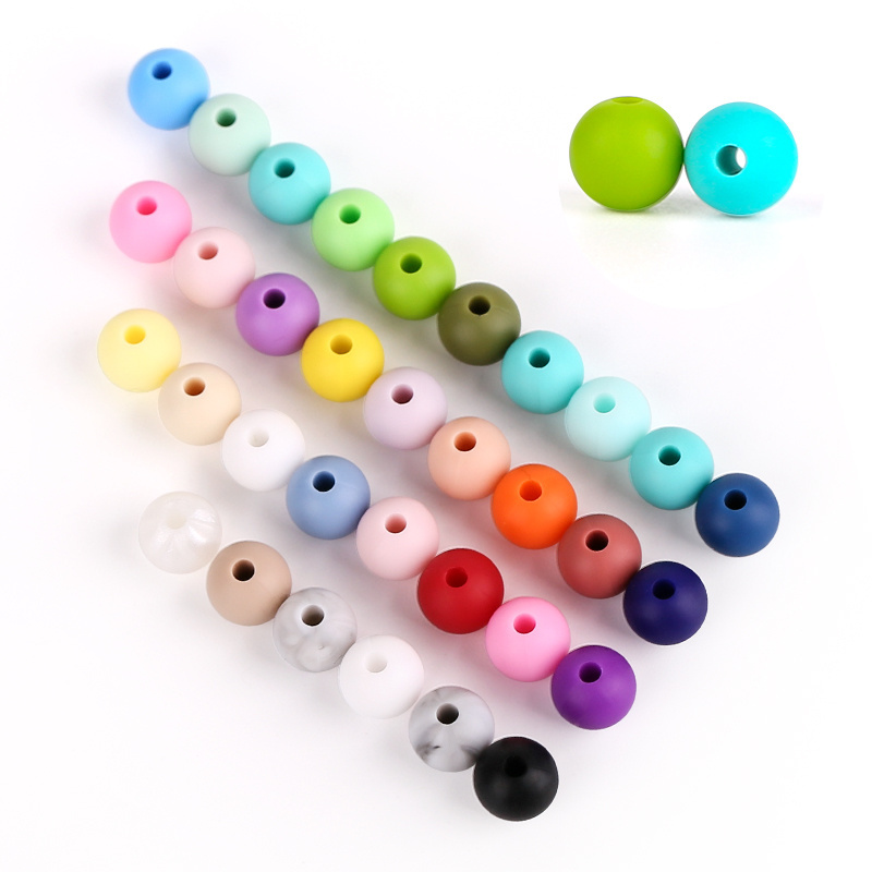 New Design Animal Shape Food Grade Soft Silicone Baby Teething Beads