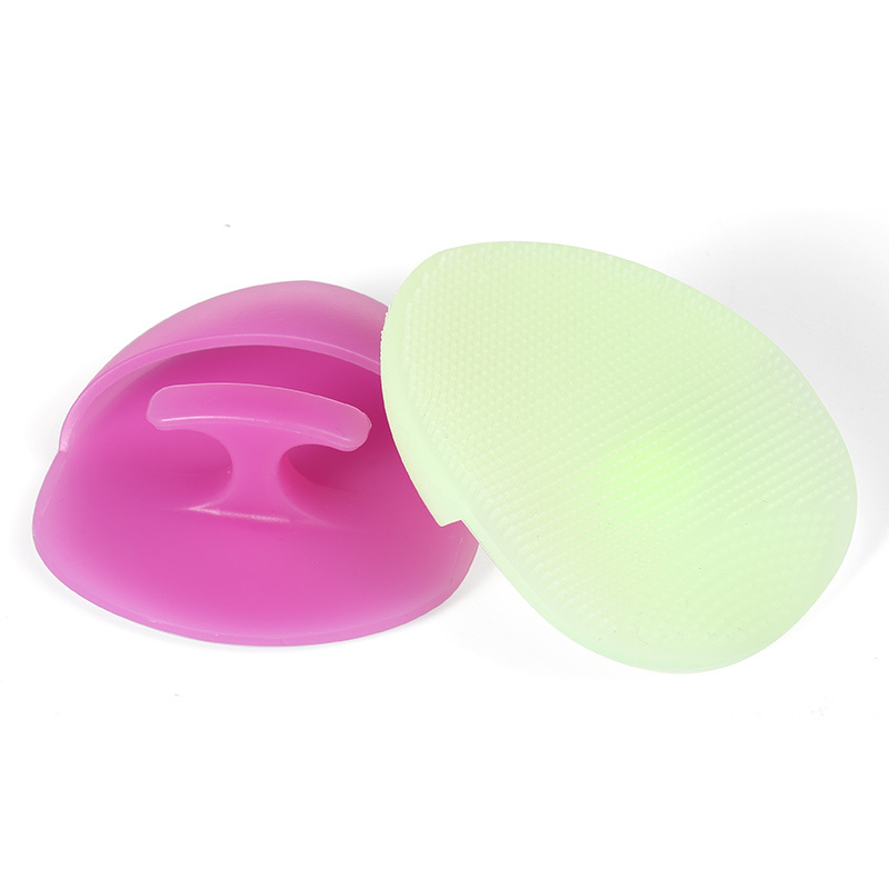 Wholesale Waterproof Exfoliator Silicone Face Scrubber Silicone Facial Cleansing Brush