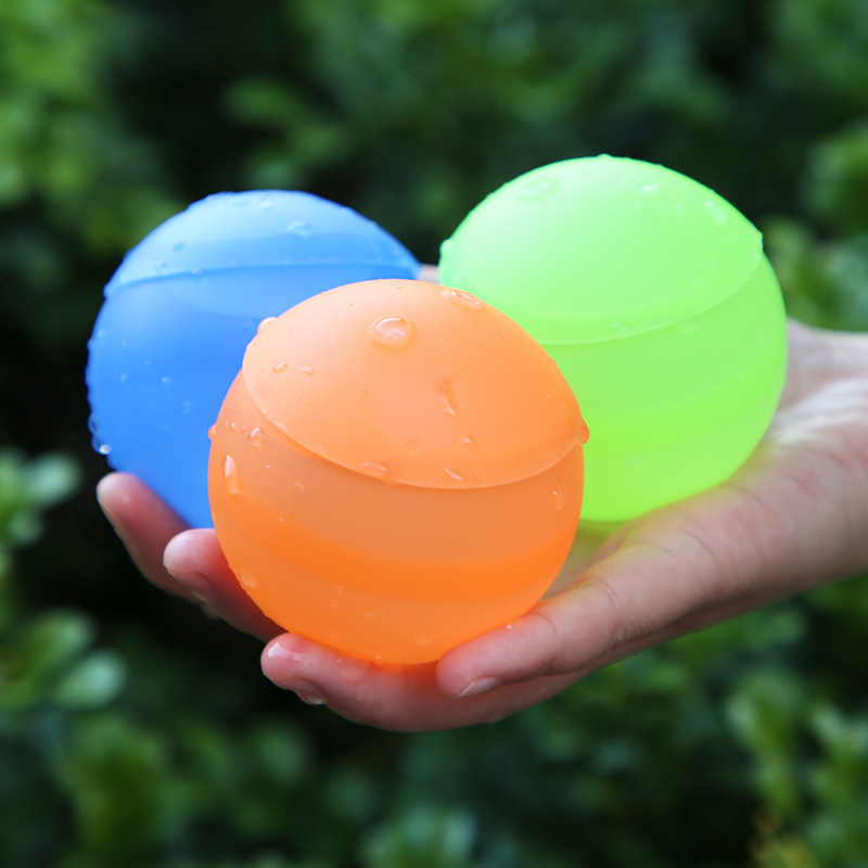 Factory Reusable Refillable Summer Ball Toy Easy Self Closed Fast Quick Filling Silicone Water Bomb Balloons