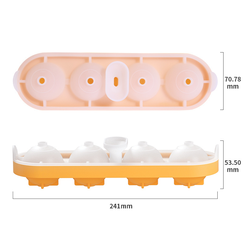 Design Ice Maker Unique Long Large Mini Custom Logo Holes Ice Cube Tray Silicone Clear Ice Cream Popsicle Molds Cube Trays Set