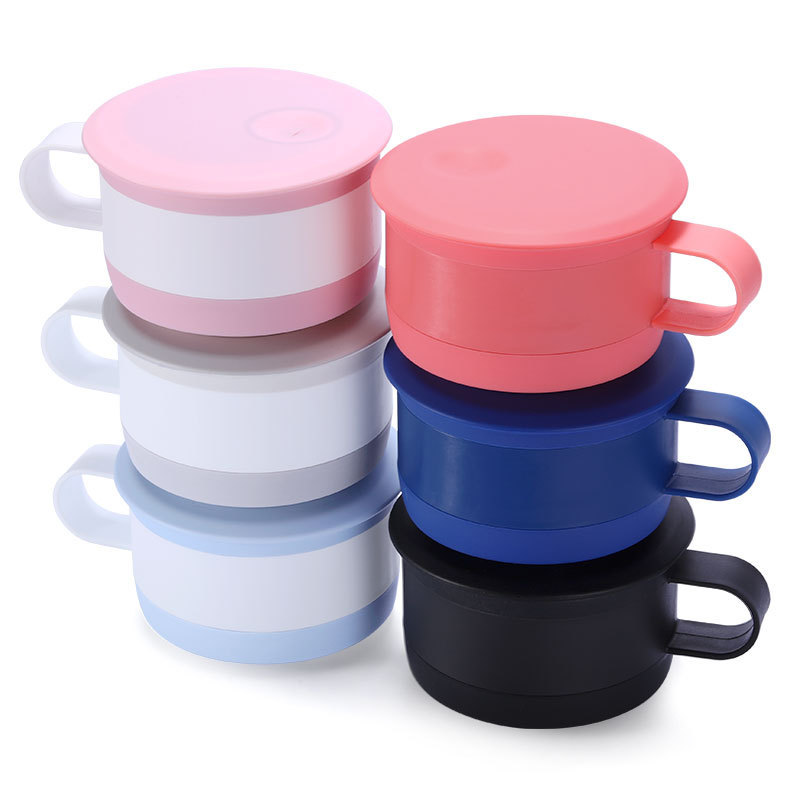 Leak Proof Kids Collapsible Straw Mug Silicone Drinking Folding Cup