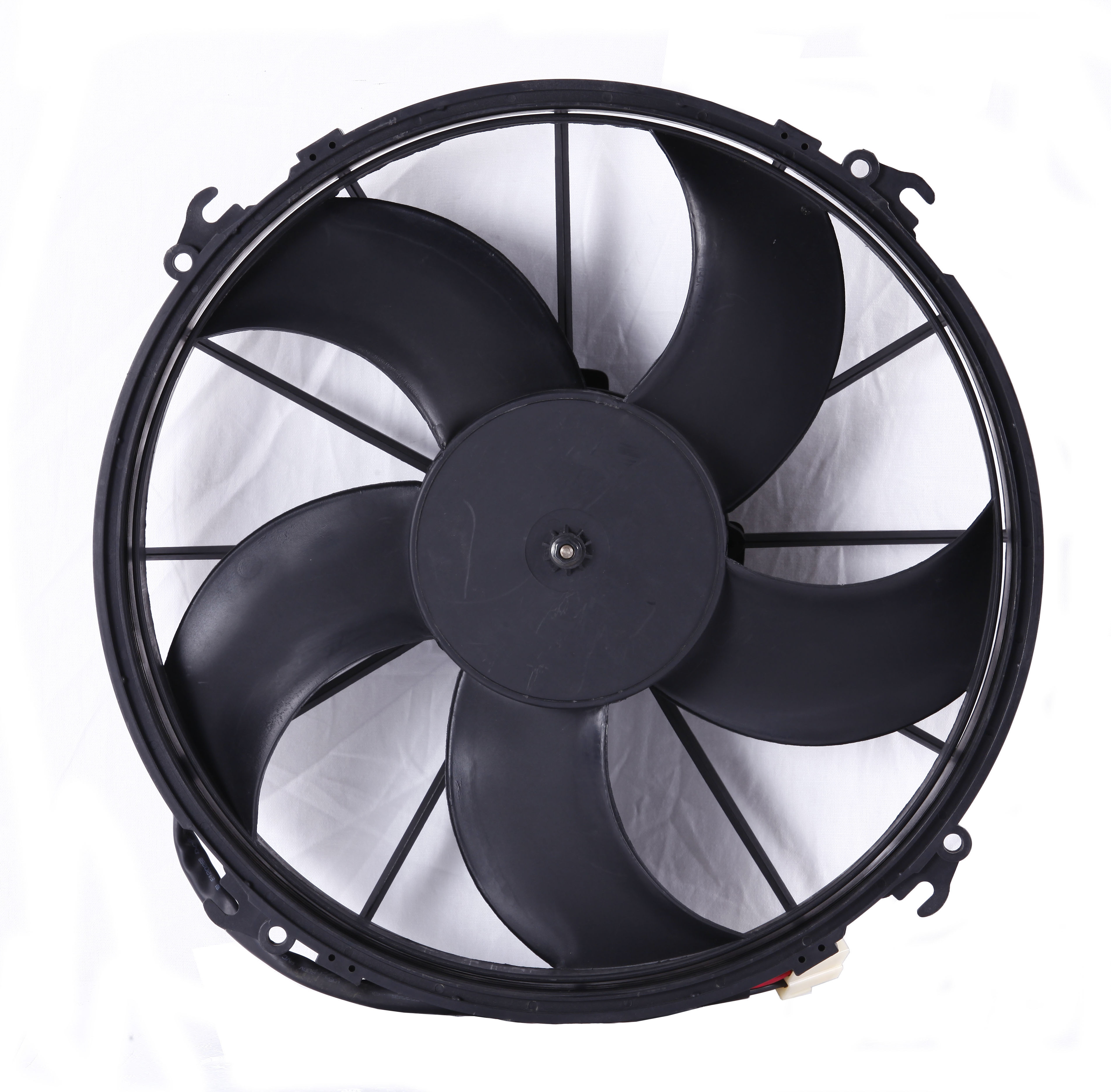 Carrier condenser fan motor spal fan 12V 24V Italy 1 0inch 12 inch  Dc air conditioner bus fan and blower from China manufacture