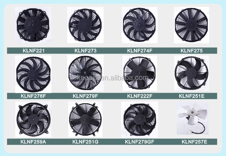 spal electric cooling fans thermoking Kinglong  bus/truck parts in China factory