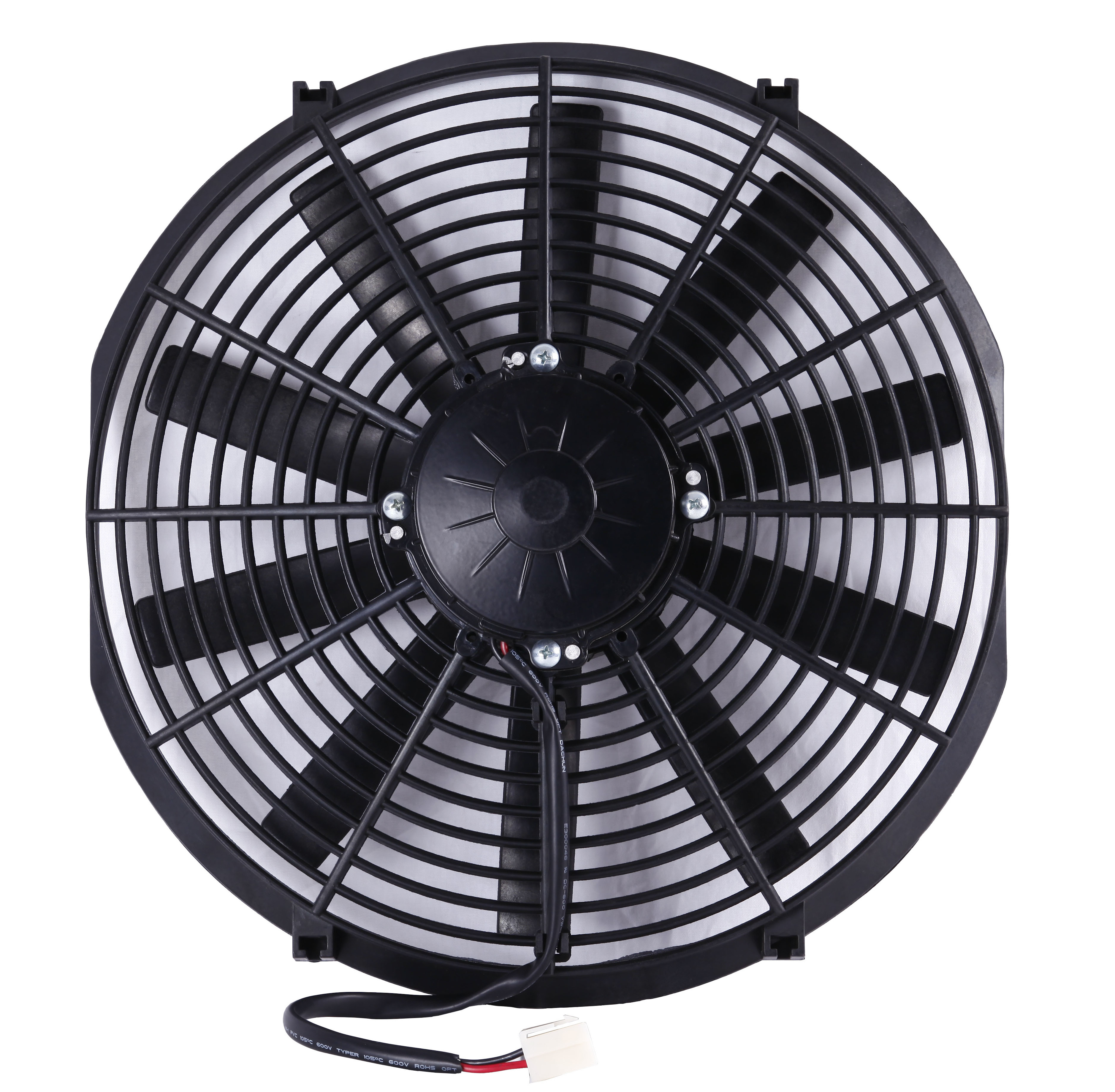 carrier condenser fan motor spal fan 12V/24V Italy 14 inch VA13 Dc air conditioner bus fan and blower  from China manufacture