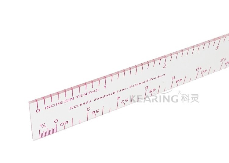 Scale Ruler 8503#top rated 1:4/1:8 straight flat scale ruler, thinner flexible scale ruler for seamstress sewing