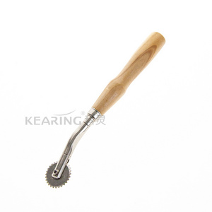 Superior quality tracing wheel wooden handle tailor sewing tools wholesale dentate tracer