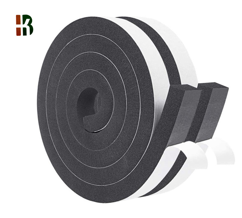 EPDM Self Adhesive Tape Closed Cell Epdm Adhesive Sponge Foam Rubber Seal Strip