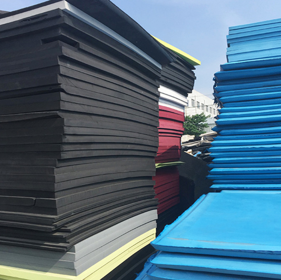 Custom Boat Flooring EVA mat Foam Boat Decking Marine Mat Non-Slip Self-Adhesive Flooring Eva Cut Foam Supplier