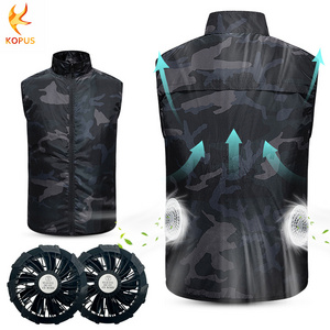 OEM air conditioning clothing with fan cooling and air conditioning vest with fan for underground mining