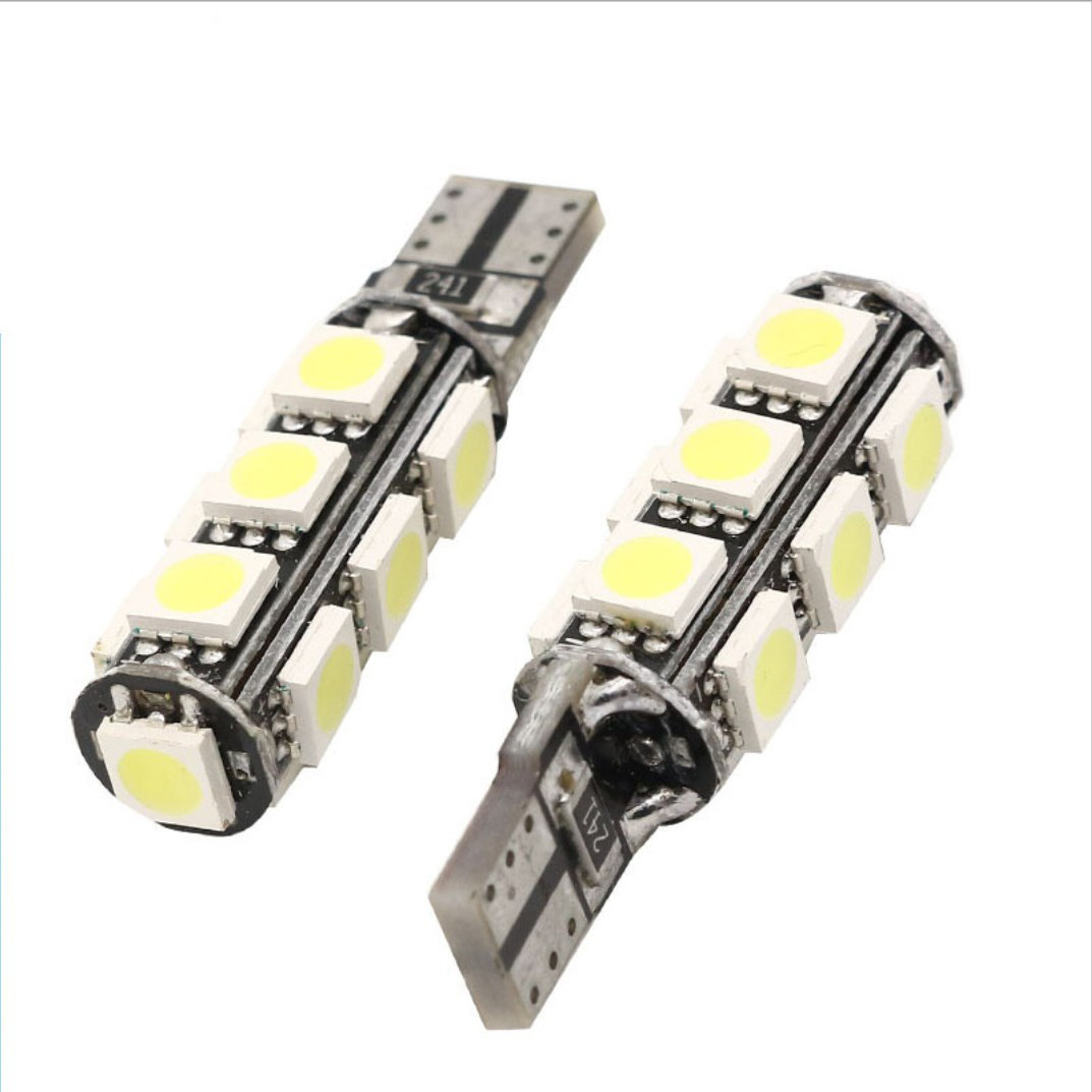 t10 5050 13smd car accessories Interior led w5w can bus car lights T10 W5W automotive led bulbs