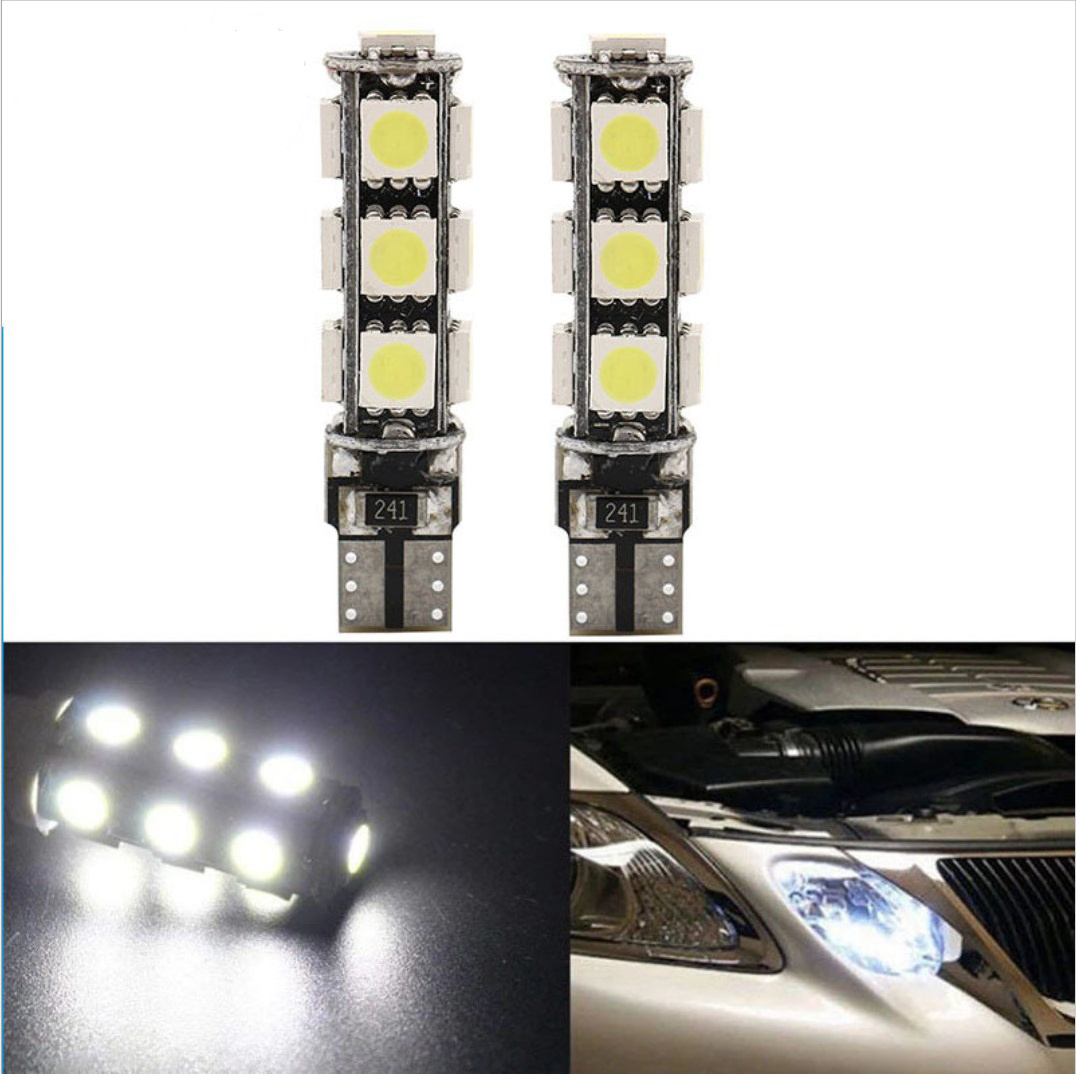 t10 5050 13smd car accessories Interior led w5w can bus car lights T10 W5W automotive led bulbs