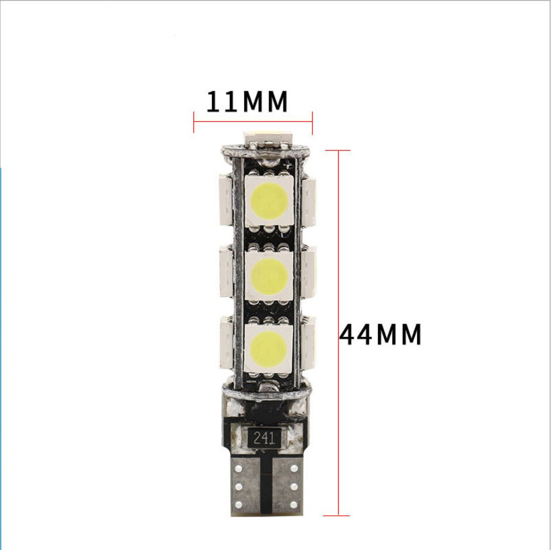 t10 5050 13smd car accessories Interior led w5w can bus car lights T10 W5W automotive led bulbs