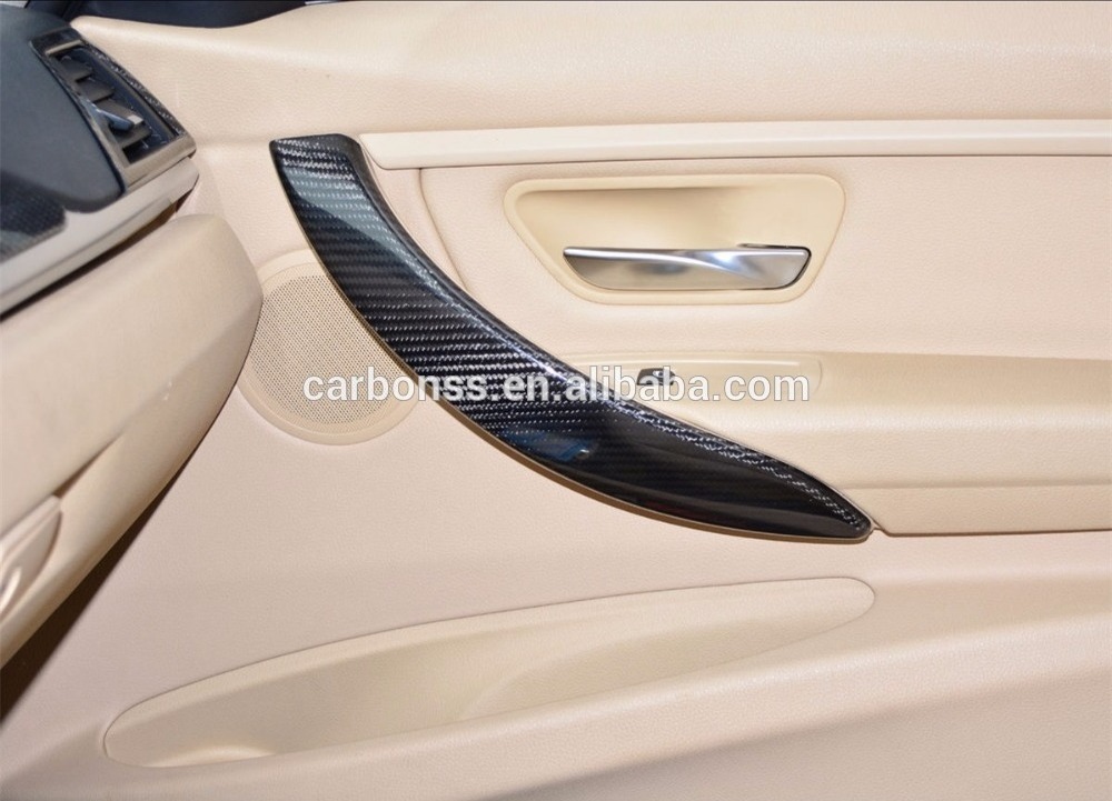 F30 F32 F33 F36 carbon fiber interior trims for BMW automobile interior 2013+