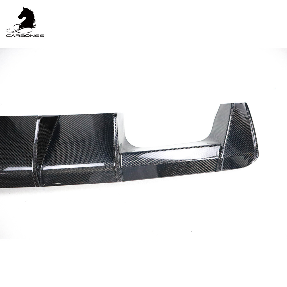 Car Accessories EURO Style Dry Carbon Rear Bumper Diffuser For BMW G80 G82 M3 M4 2021+