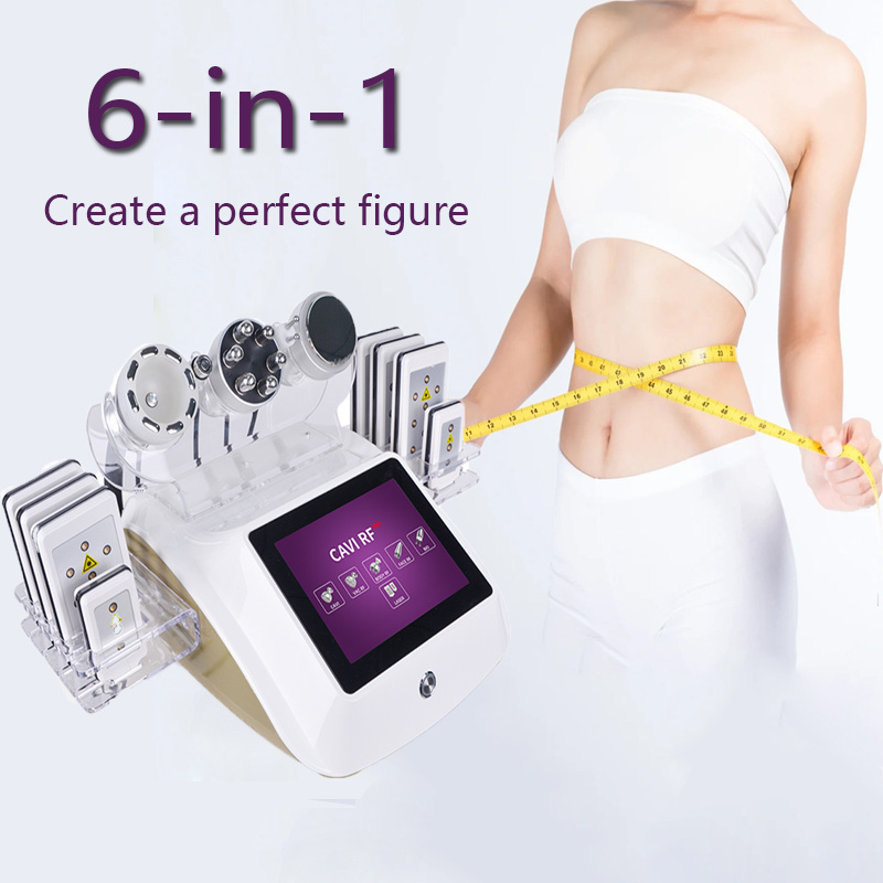 2024Fat Reducing Machine 6 In 1 Cavi 40k Weight Loss Lipo Cavi Machine