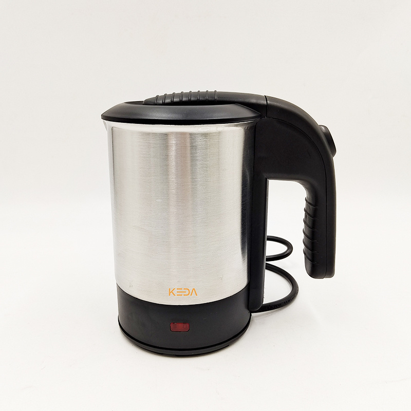 Top selling customized 0.5L 500ML mini portable stainless steel water electric travel kettle