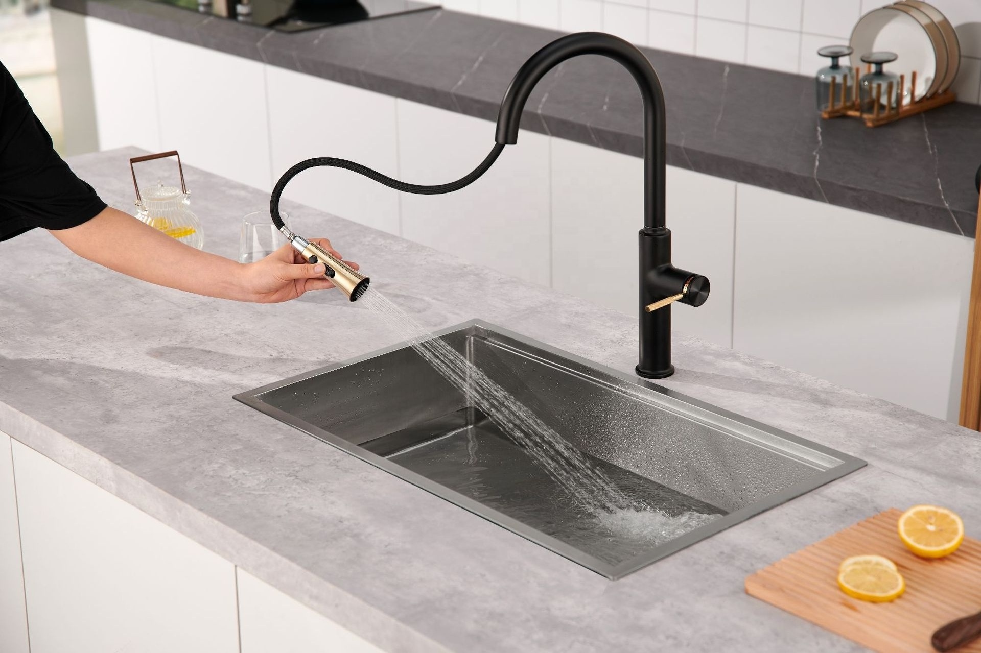 Modern Design grifo de cocina Single  Handle Kitchen Sink Faucet Mixer Taps Kitchen Faucet