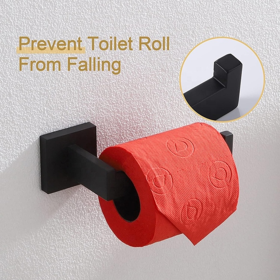 Toilet Accessories Bathroom Hot Selling Modern Design Stainless Toilet Paper Hanger Toilet Paper Towel Holders For Kitchen