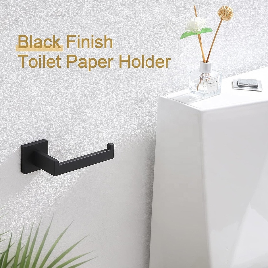 Toilet Accessories Bathroom Hot Selling Modern Design Stainless Toilet Paper Hanger Toilet Paper Towel Holders For Kitchen