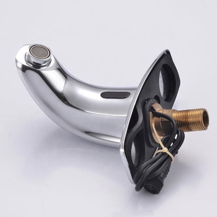 Quanzhou Factory Sanitary Ware Automatic Bathroom Faucet Brass Material Cold Water Automatic Sensor Faucet For Bathroom Basin