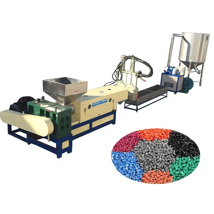 plastic granule raw material machine extruder machine plastic recycling plastic pellet machine