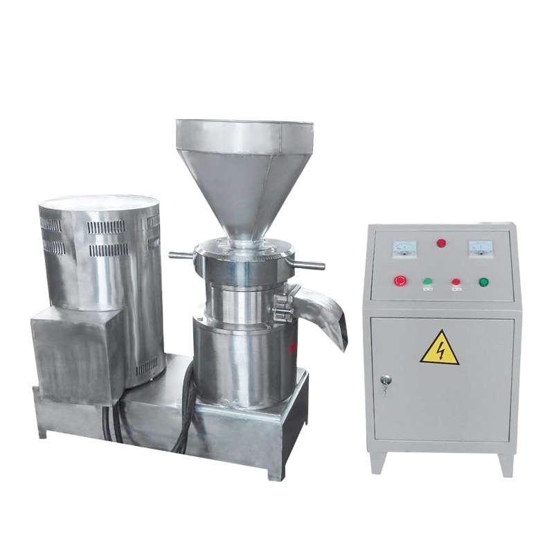 Tomato paste processing equipment chili sauce colloid mill peanut butter making machine