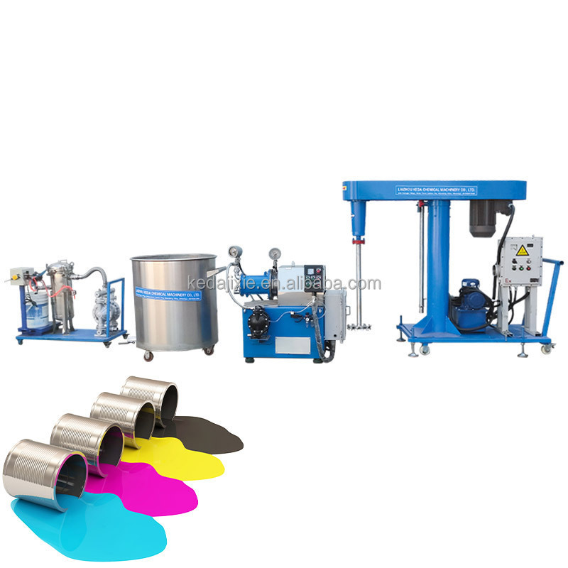 wet grinding equipment pigment sand/bead mill paint making machine Printing Ink/Coatings/Colorant/Dyestuff production line