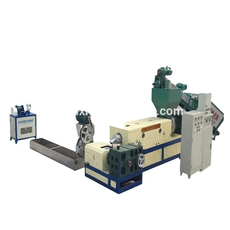 PP PE PVC recycle plastic pellet production line/granules making machine price