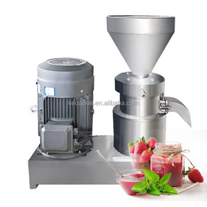 Peanut butter making machine tahini wet colloid mill food grinding machine chili sauces tomato red bean grinder